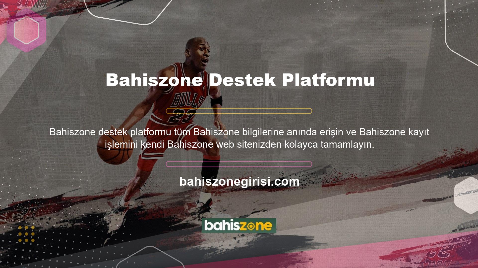 Bahiszone Destek Platformu, casino endüstrisine yönelik canlı bir bahis platformu, web sitesi ve casinodur